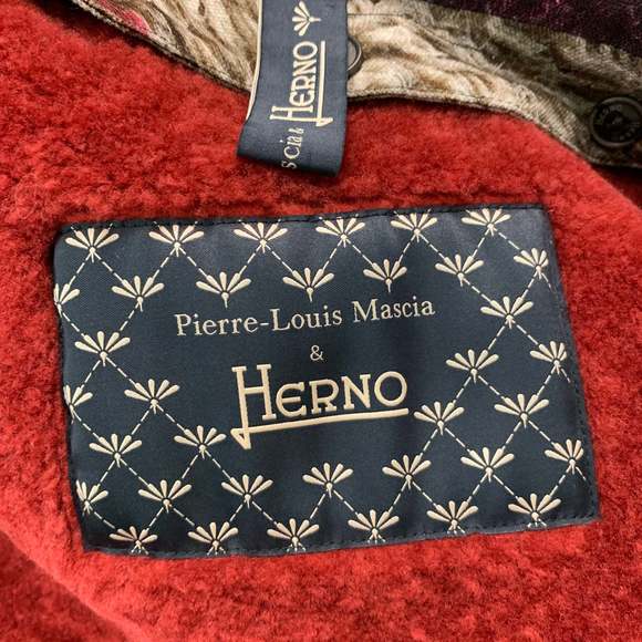 PIERRE-LOUIS MASCIA Multi-Color Print Cotton Coat - Picture 5 of 5